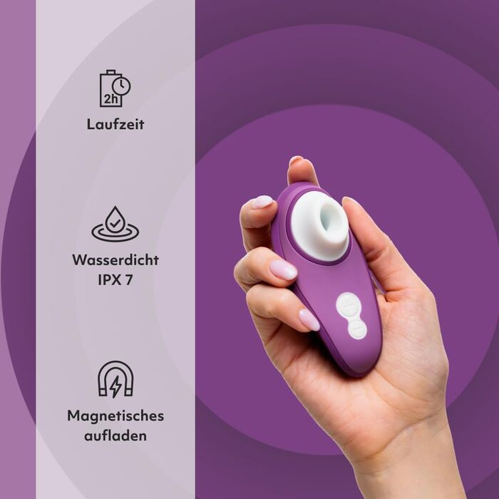 Womanizer Pleasure Air Toy - Стимулятор клітора з 8 рівнями інтенсивності, водонепроникний вібратор для жінок та пар, Sage Green (Liberty 2)
