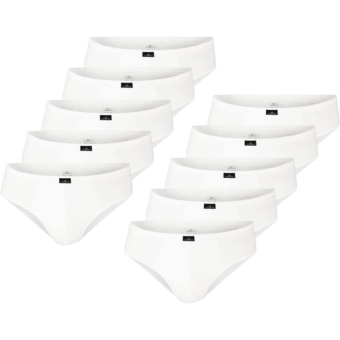 Труси чоловічі Götzburg без швів, бавовна, чорні, 10 шт. (L)