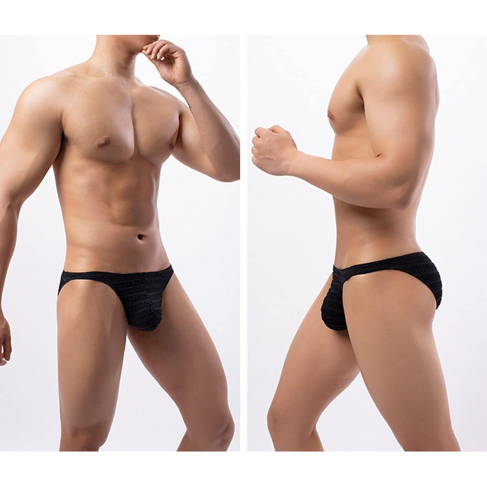 Чоловічі труси-стрінги Faringoto з сітки, дихаючі, сексуальні, бікіні, розмір L, 5 кольорів