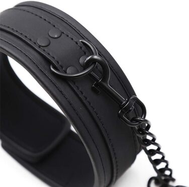 Чоловіче/Жіноче шкіряне намисто SM з регулюванням, поводок, ланцюжок, фетиш, іграшки для дорослих