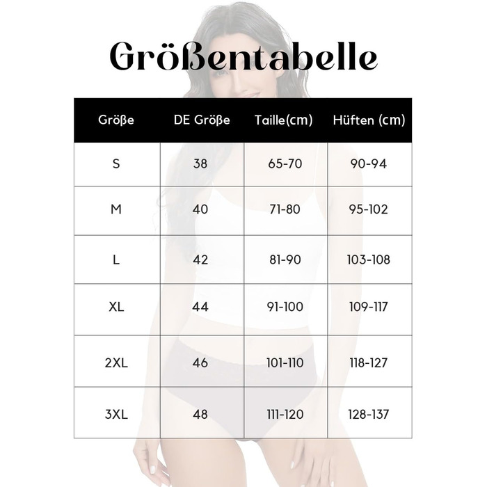 Сліпекс жіночі бавовняні труси ALTHEANRAY - 6 шт. (S, смугасті)