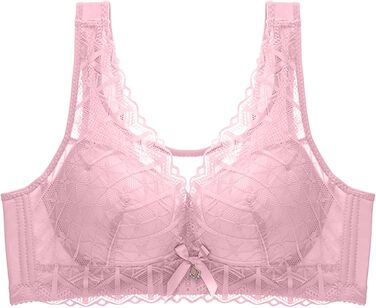 3 шт. Комплект класичних мереживних бюстгальтерів CSKJ для спорту, повсякденного носіння та йоги. Push-up, без кісточок, м'який, безшовний, 95C