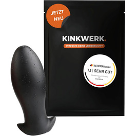 Анальний плагіат KINKWERK з м'якого силікону | ПРЕМІУМ якість для початківців та експертів | Ніжний та комфортний | Високоякісне виробництво | Легко чистити