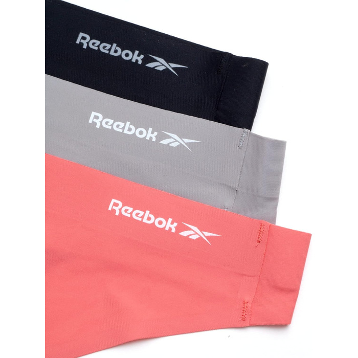Спортивні труси Reebok Daen (3 шт.) - еластичні, перфоровані (S, кораловий/сірий/чорний)