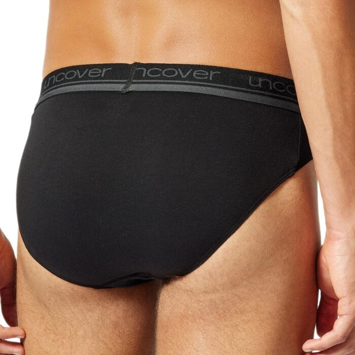 Schiesser Uncover - Бавовняні труси-сліпи Rio, 5 шт. в упаковці, 3XL, Чорний