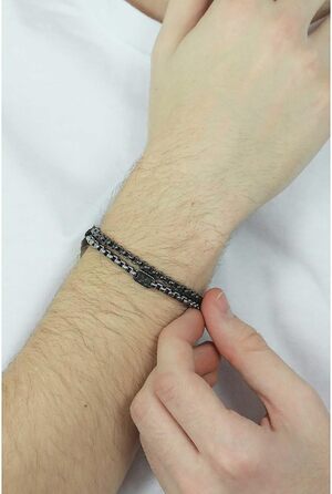 Чоловічий годинник Fossil Vintage Casual зі шкіряним або сталевим ремінцем (темно-сірий)