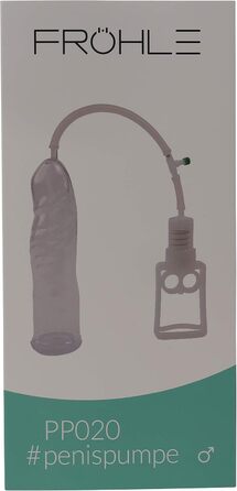 Пумповий масажер для чоловіків Frohle PP020 Professional - Професійний набір (1 шт.)