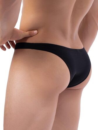 Сліпи iKingsky бразильського типу, смугасті, з частковою спиною, сексуальні, з низькою талією, 6 шт. в упаковці