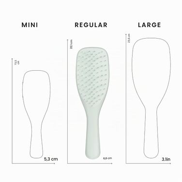Щітка для волосся Tangle Teezer Ultimate Detangler для вологого та сухого волосся, розплутуюча, евкаліптус