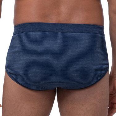 Труси боксер Ammann 3er Pack (5-12) - чоловічі, спортивні, з м'яким поясом, темно-синій та антрацитовий