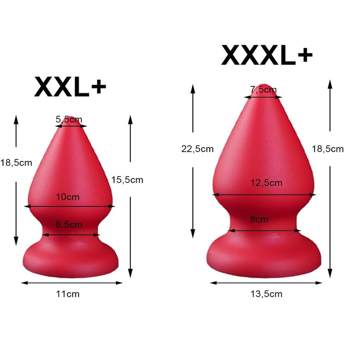 Силіконовий анальний плагін NAIXBTY для жінок та чоловіків. XXXL+ розмір, з сукупником, для масажу G-точки та простати. Іграшки для дорослих, чорний колір.