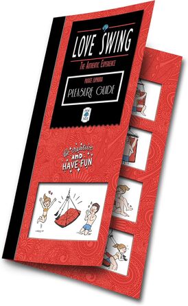 Секс-гойдалка Liebesschaukel Luxus Private Euphoria® помаранчево-коричнева - зручна гойдалка для пар преміум-класу