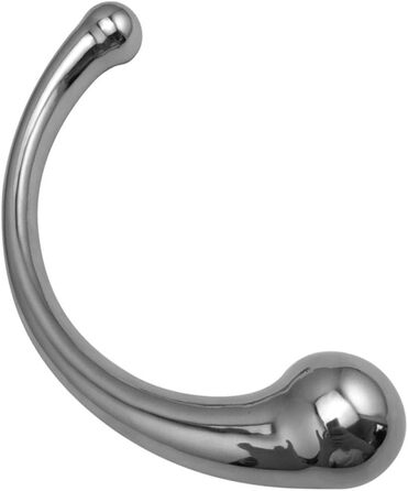 Металевий анальний масажер для простати - стимуляція G-точки, анальний дildo, масажер для чоловіків, нержавіюча сталь