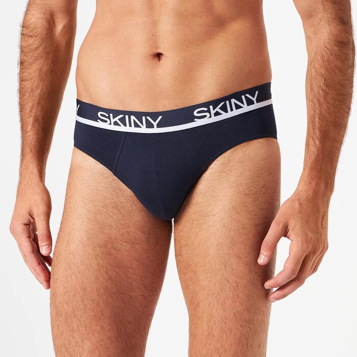 Сліпи Skiny чоловічі (3 шт. в упаковці) XL, сіро-блакитно-чорні, Selection