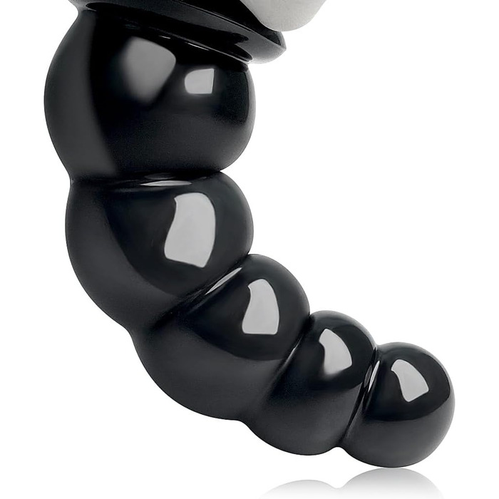 Анальний масажер Roluck Giant - гнучкий плагін з різьбою, 37.5 см, для чоловіків, жінок, пар. Масаж простати, PVC