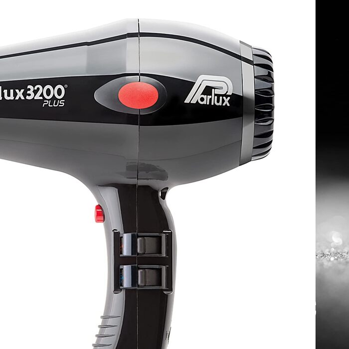 Професійний фен для волосся Parlux 3200 Plus Black для жінок та чоловіків, для догляду та стайлінгу, модель 995-36016