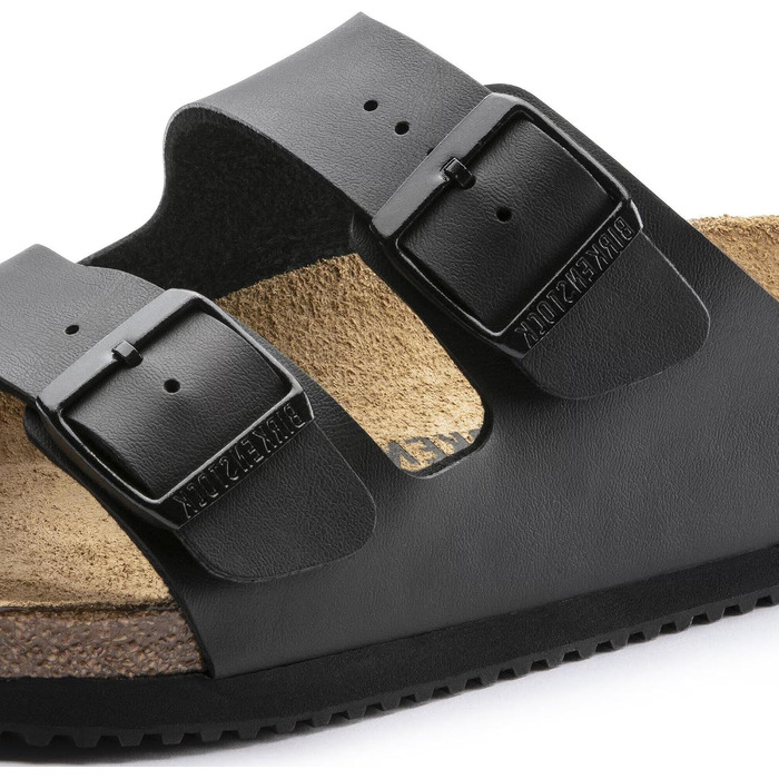 Сандалі професійні Birkenstock Arizona PROF BF вузькі, чорні, розмір 38 EU