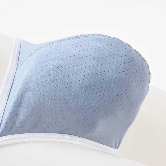 Танга чоловічі з сіткою, великі кишені, м'які, світло-сірі, XXL