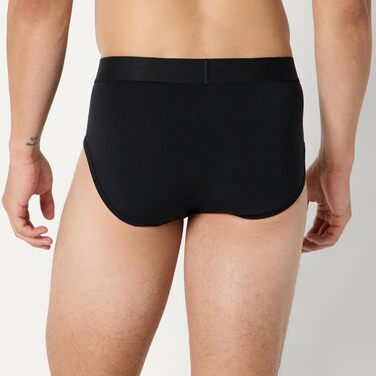 Чоловічі труси Amazon Essentials з м'якого модалю, 5 штук, чорний колір