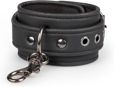 Набір наручників та пов'язки на шию з шкіри, регульовані, для бондейжу, фетиш, SM, подарунок Easytoys