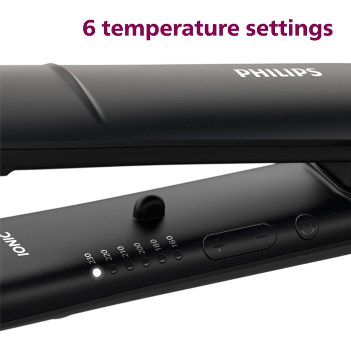 Випрямляч для волосся Philips ThermoProtect BHS378/00 з іонізацією для гладкості та блиску