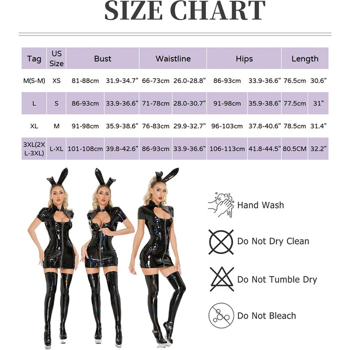 Латексна сукня для жінок Wetlook, сукня з лаку для жінок, латексний catsuit для жінок, чорний, XS-L