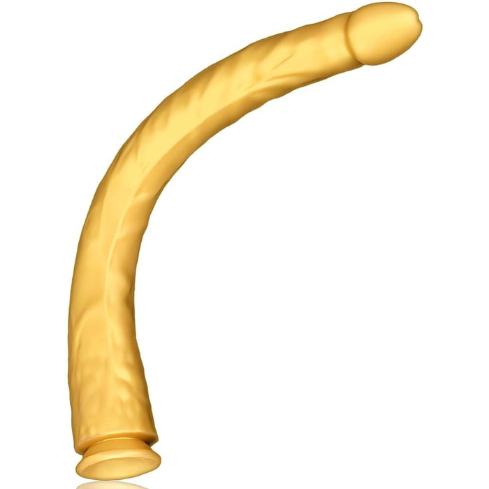 Анальний дildo з силікону 'Realistischer Lange Riesen' для масажу простати та стимуляції G-точки. Підходить для чоловіків та жінок.