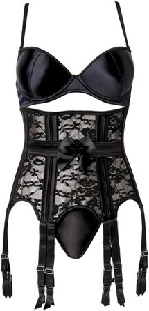 Костюм-корсет жіночий Grey Velvet, 3-частини, розмір M