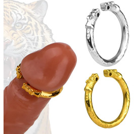 Сталевий кільце для пеніса з накіткою, комплект 5 шт. - Інтимна іграшка для чоловіків