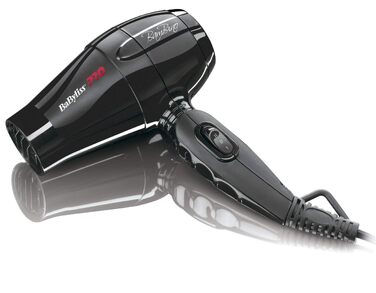 Компактний дорожній фен Babyliss Pro Bambino BAB5510E, чорний
