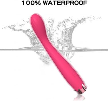 Вібратор G-Punkt, силіконовий вібратор для жінок, стимулятор клітора з 10 режимами вібрації, секс-іграшка, дildo, масажний стрижень для жінок та пар, екстремальний, (Blue)