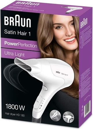 Фен для волосся Braun Satin Hair 1 HD 130, професійний стайлінг