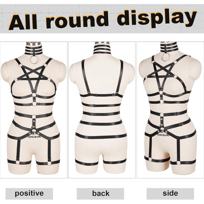 Жіночий корсет-нагрудник з мереживом у стилі панк, повна сітка, чорний. Комплект спідньої білизни з ремінцями, поясом та стрінгами. Ідеально для вечірок, фестивалів та тематичних заходів у стилі готика та раве.