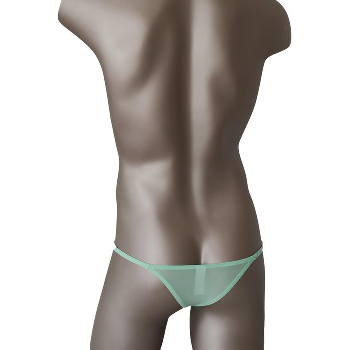 Сексуальні мереживні труси для чоловіків Faringoto – труси-сліп, танга, рожевий колір, розмір L