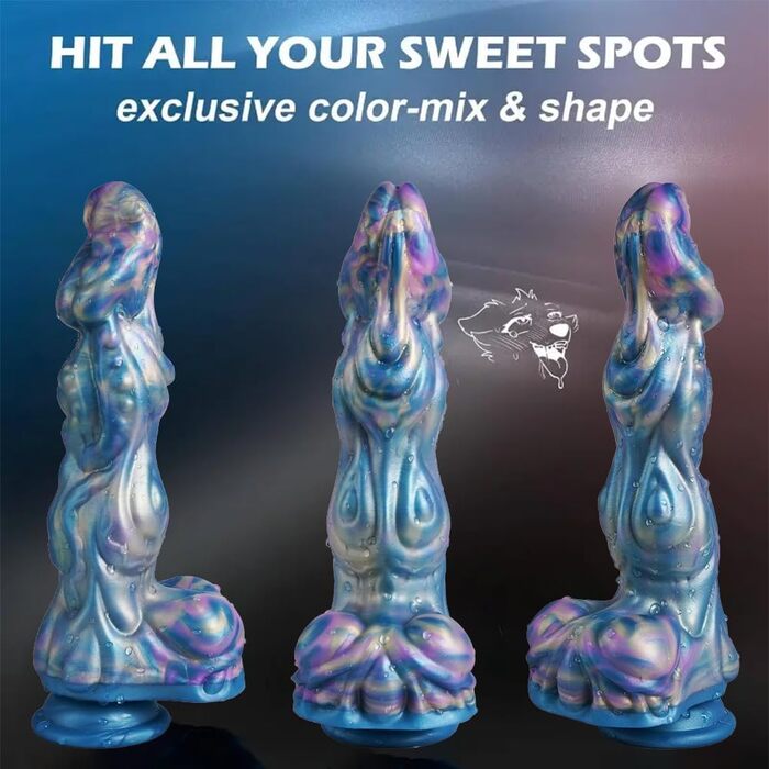 Анальний вібратор Jpscor Monster з нагріванням, 10 режимів вібрації та стимуляції G-точки та простати