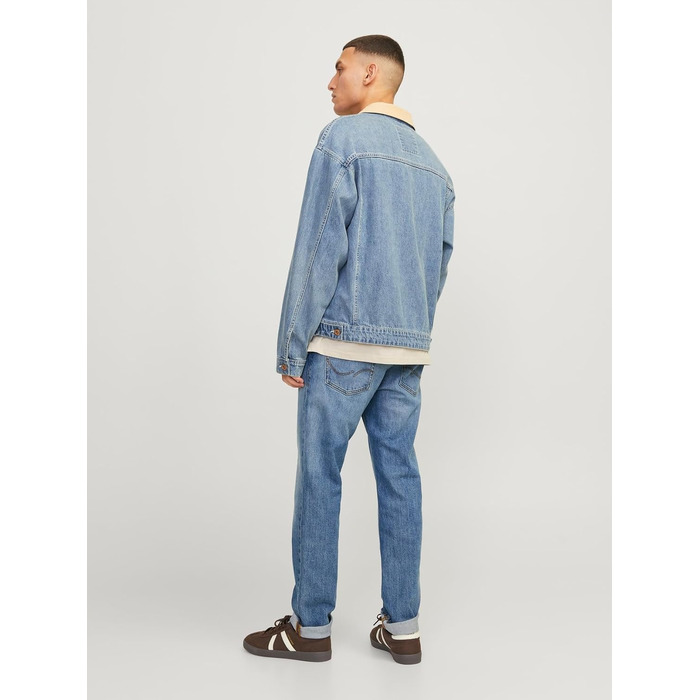 Чоловічі джинси Jack & Jones Regular Fit JJICLARK синього кольору, Denim