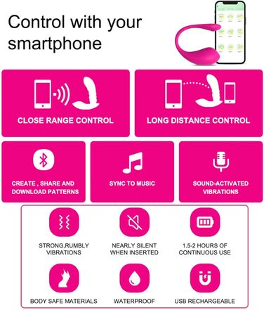 Вібратор з дистанційним керуванням та додатком, 9 режимів вібрації, жіночий вібратор-метелик, анальний дildo, іграшки для пар, фіолетовий