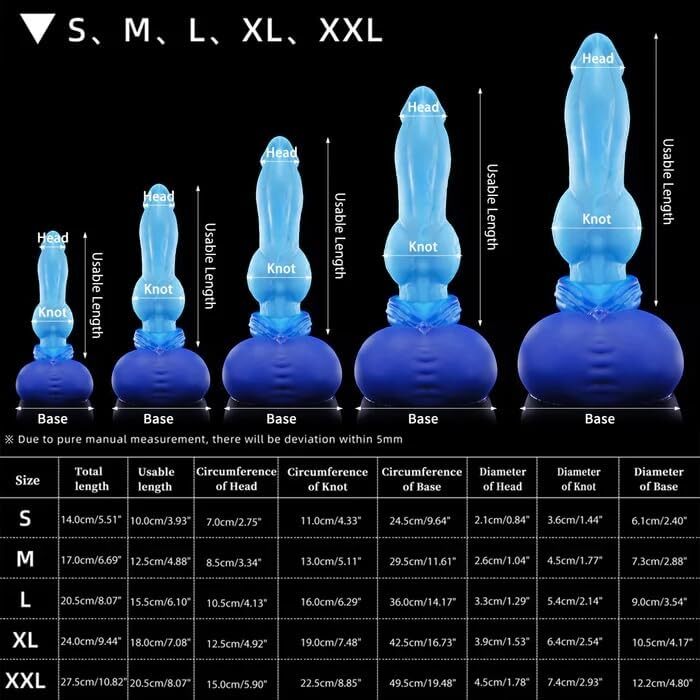 Анальний дildo Nothosaur з платинового силікону, 24 см, з присоскою, синій, XL - для чоловіків та жінок