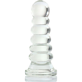 Анальні кульки зі скла OnundOn - великі, діаметр 8 см - іграшки для пар