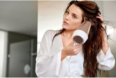 Фен для волосся Philips MoistureProtect HP8280/00, 2300Вт, з іонізацією, 6 режимами температури та швидкості, дифузором та стилізуючою насадкою