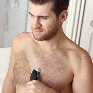 Тример для тіла та інтимних зон Philips Bodygroom Series 7000 BG7480/15, з гнучким 2D-лезом, захистом шкіри та водонепроникним корпусом