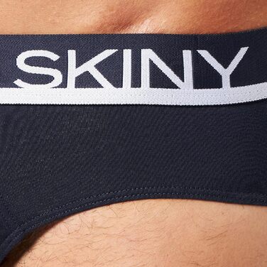 Сліпи Skiny чоловічі (3 шт. в упаковці) XL, сіро-блакитно-чорні, Selection