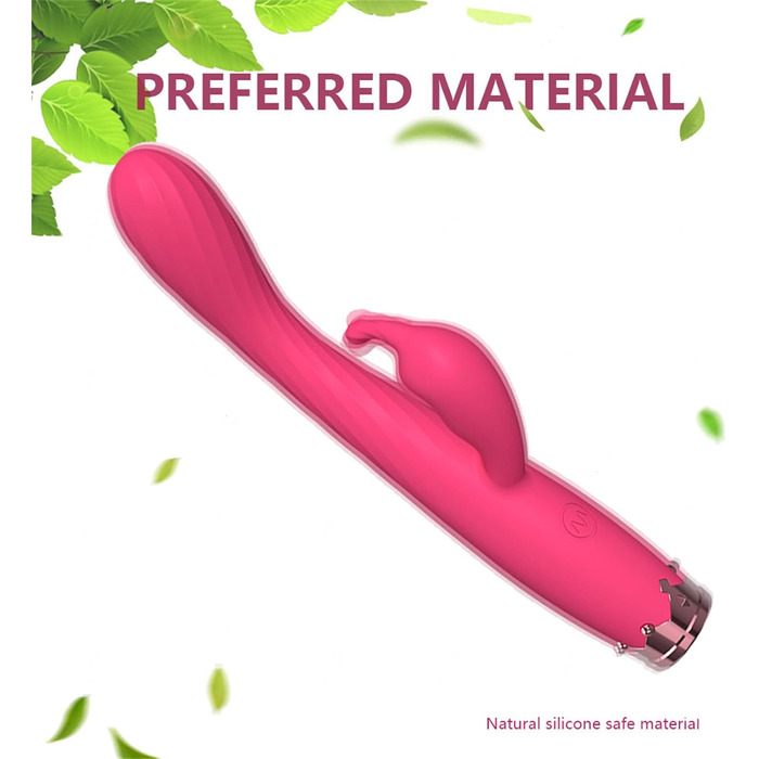 Вібратор Rabbit для жінок, G-spot, 10 режимів, рожевий
