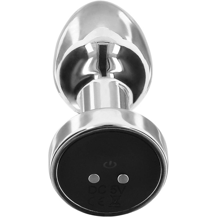 Вібруючий металевий анальний пробка Toyjoy S