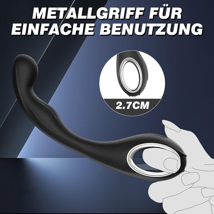 Вібратор анал для чоловіків та жінок з 10 режимами, комплект для сексуальних ігор, стимуляція простати