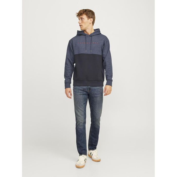 Чоловічі джинси Jack & Jones Regular Fit JJICLARK синього кольору, Denim