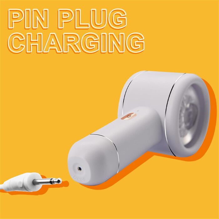 Електричний мастурбатор для чоловіків Sumeber: автоматичний стакан з телескопічною функцією, білий