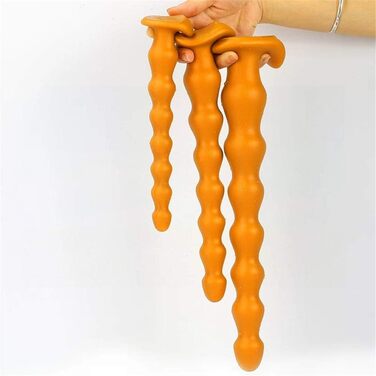 Анальні кульки ChicLSQ з силікону: великий анальний дildo, масажер простати, для жінок та чоловіків, SM іграшки для пар