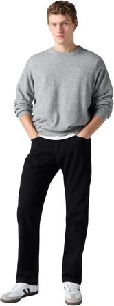 Чоловічі джинси Levi's 505 Regular Fit чорного кольору, розмір 34W/32L