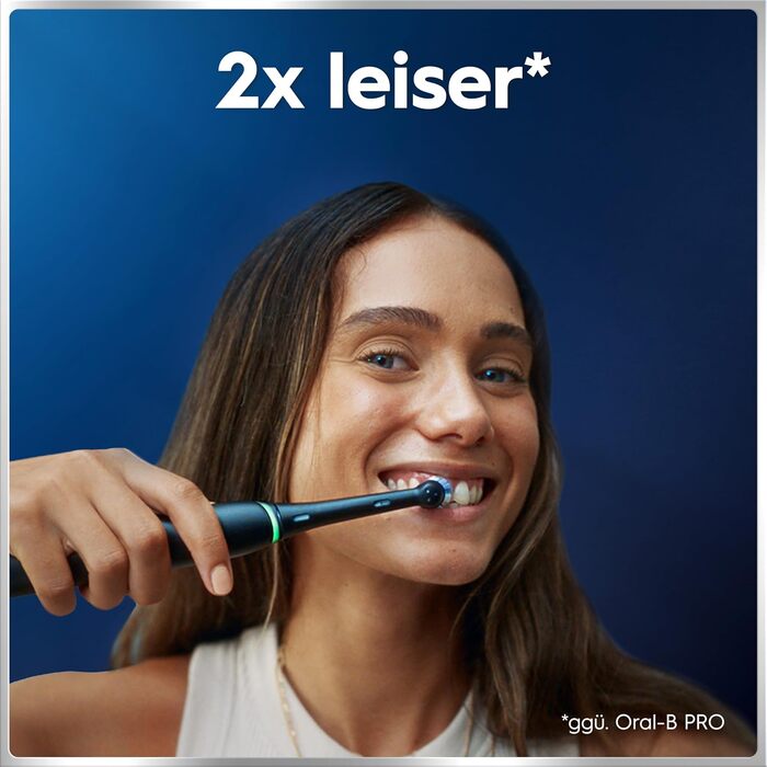 Електрична зубна щітка Oral-B iO Series 6 Black Lava: 5 режимів очищення, 3 насадки та дорожній футляр